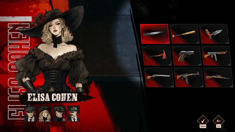 Cohen 1939 characters and killers